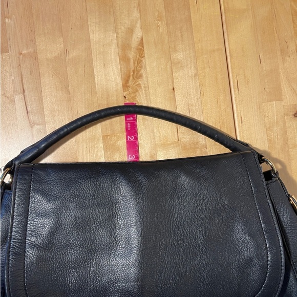 Vintage Y2K Juicy Couture Black & Gold-tone hardware Leather Purse and backpack main image 7